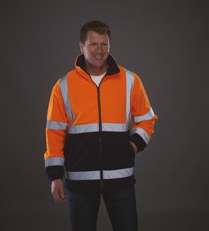 Yoko YHVK08 - Hi-Vis Fleece Jacket