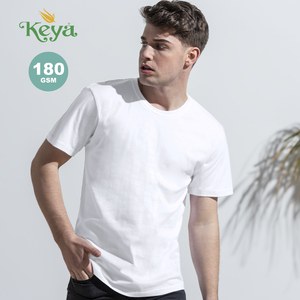 KEYA 5858 - Adult White T-Shirt MC180