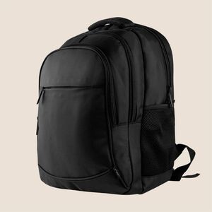 EgotierPro 50688 - RPET Backpack with Laptop Compartment & Pockets TERRA